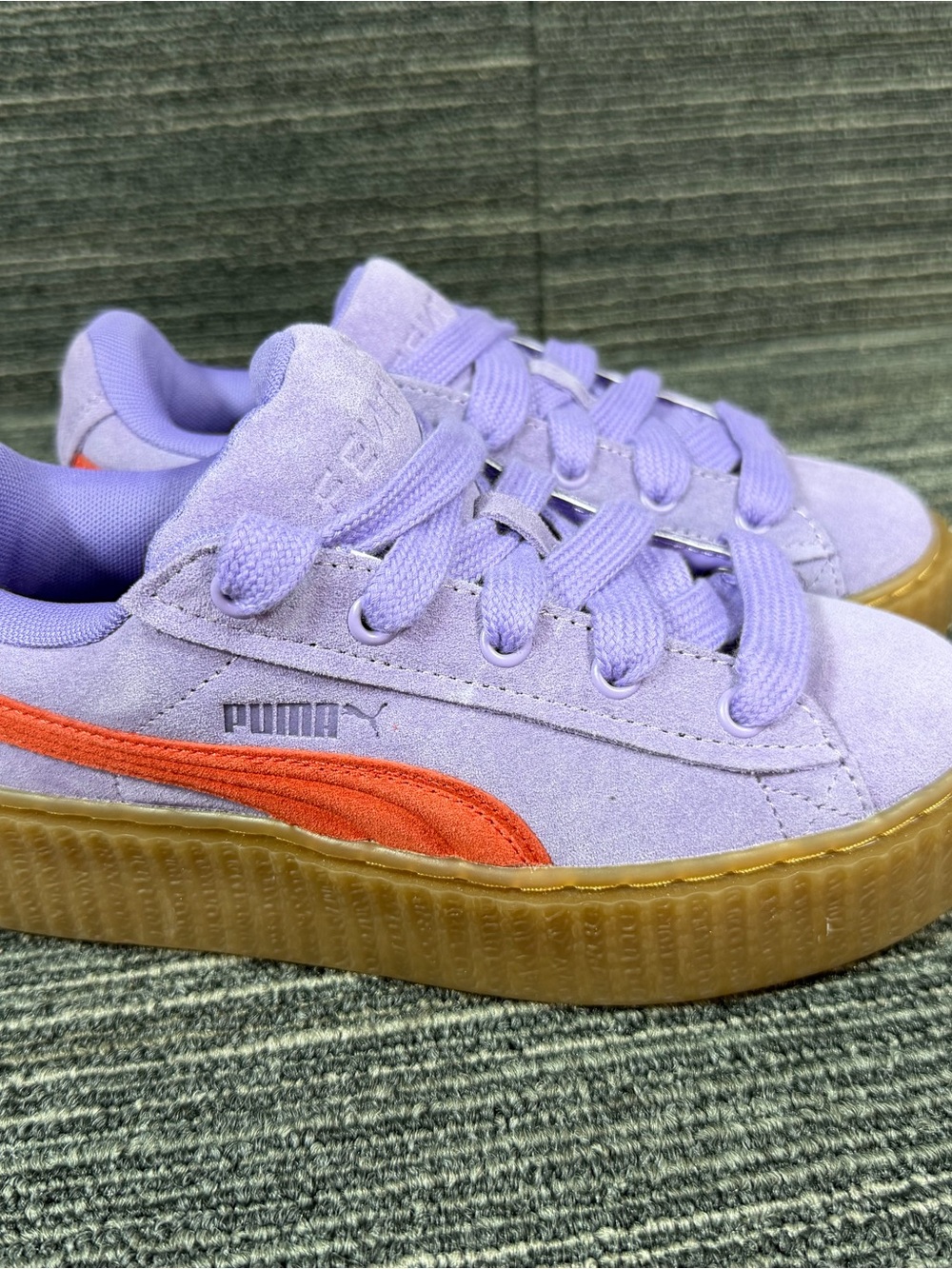 PUMA Fenty x Creeper Phatty Rihanna 'Lavender Burnt Red' Women’s 5.5 NWOTB